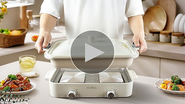 Amazon | ホットプレート 焼肉プレート グリル鍋 1200W